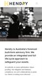 Mobile Screenshot of hendry.com.au
