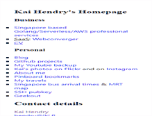 Tablet Screenshot of hendry.iki.fi